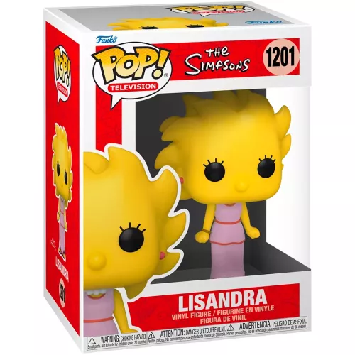Funko Pop! Lisandra #1201 The Simpsons Television Vinyl Figure Box