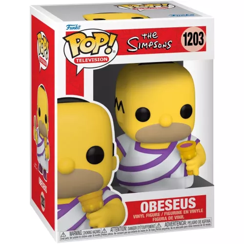 Funko Pop! Obeseus #1203 The Simpsons Television Vinyl Figure Box