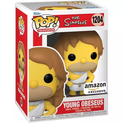 Funko Pop! Young Obeseus #1204 The Simpsons Television Box