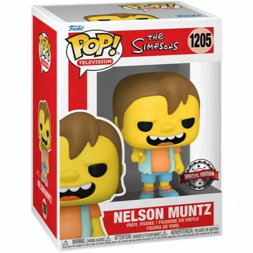 Funko Pop! Nelson Muntz #1205 The Simpsons Television Box
