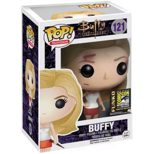 Funko Pop! Buffy #121 Battle-Damaged Buffy the Vampire Slayer Box