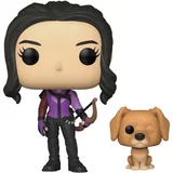 Kate Bishop with Lucky the Pizza Dog