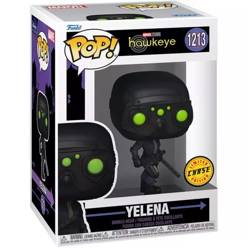 Funko Pop! Yelena #1213 Masked Chase Marvel Studios Hawkeye Box