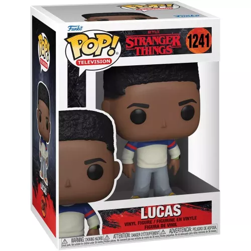 Funko Pop! Lucas #1241 Netflix Stranger Things Television Box