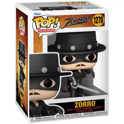 Funko Pop! Zorro #1270 Television Vinyl Figure Box