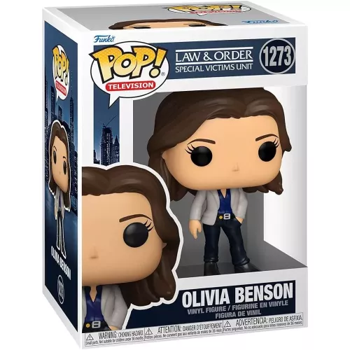 Funko Pop! Olivia Benson #1273 Law & Order Special Victims Unit Box