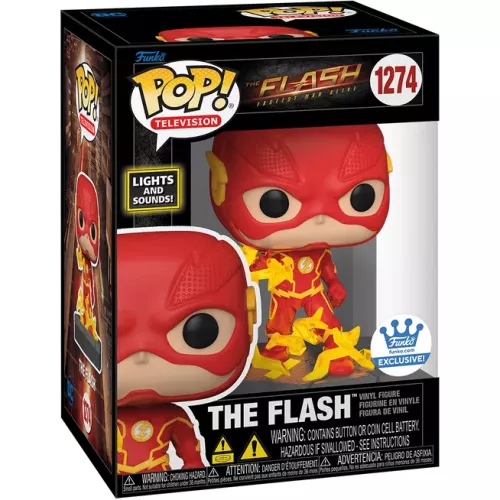 Funko Pop! The Flash #1274 Lights & Sound! The Flash Fastest Man Alive Box