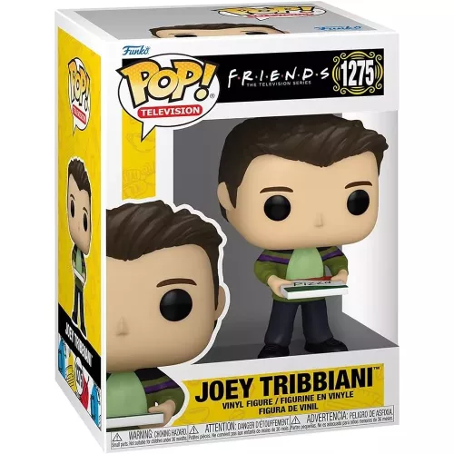 Funko Pop! Joey Tribbiani #1275 with Pizza Friends The Television Series Box