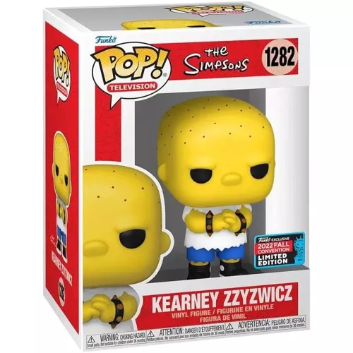 Funko Pop! Kearney Zzyzwicz #1282 The Simpsons Television Box