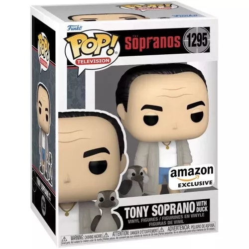 Funko Pop! Tony Soprano with Duck #1295 The Sopranos Box