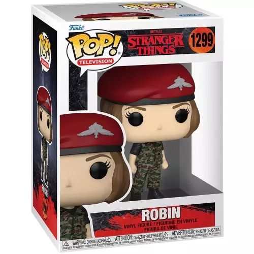 Funko Pop! Robin #1299 Netflix Stranger Things Television Box