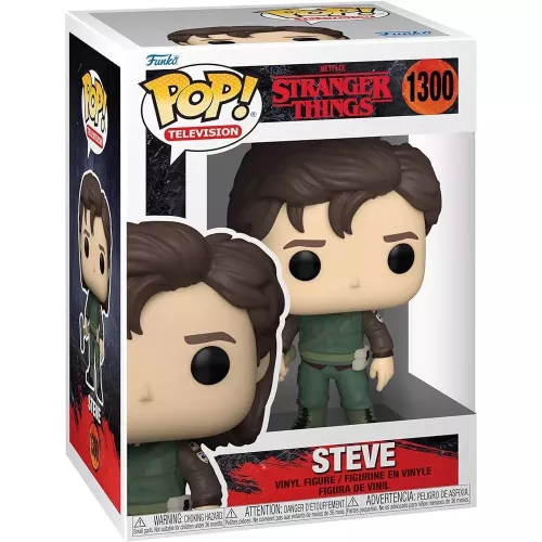 Funko Pop! Steve #1300 Netflix Stranger Things Television Box