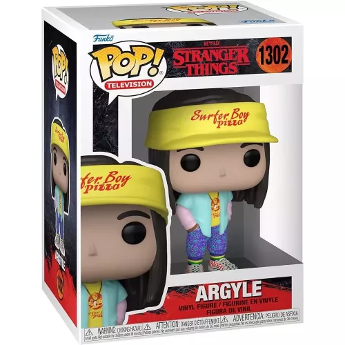 Funko Pop! Argyle #1302 Netflix Stranger Things Television Box