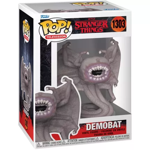Funko Pop! Demobat #1303 Netflix Stranger Things Television Box