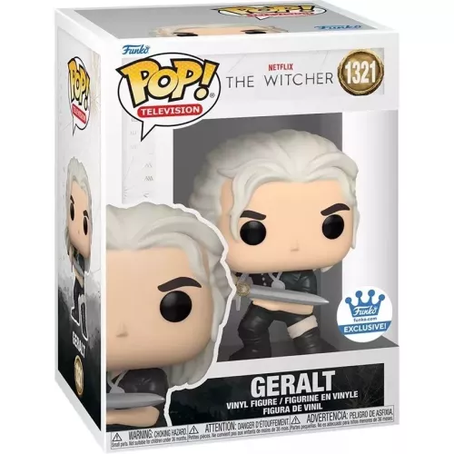 Funko Pop! Geralt #1321 Netflix The Witcher Television Box