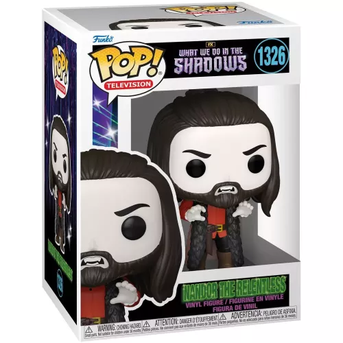 Funko Pop! Nandor the Relentless #1326 FX What We Do in the Shadows Box