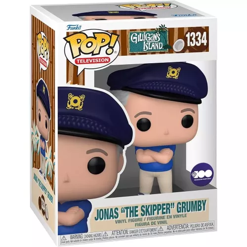 Funko Pop! Jonas "The Skipper' Grumby #1334 Gilligan's Island Box