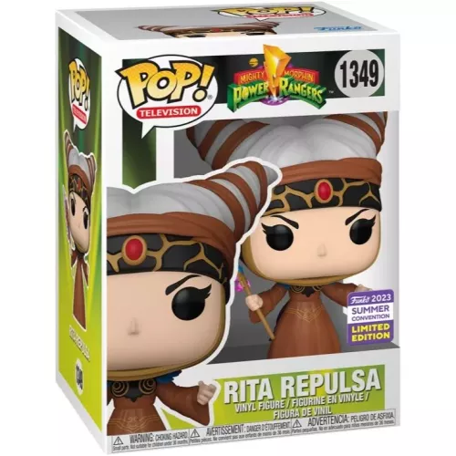 Funko Pop! Rita Repulsa #1349 Mighty Morphin Power Rangers Box