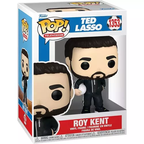 Funko Pop! Roy Kent #1353 Ted Lasso Television Vinyl Figure Box