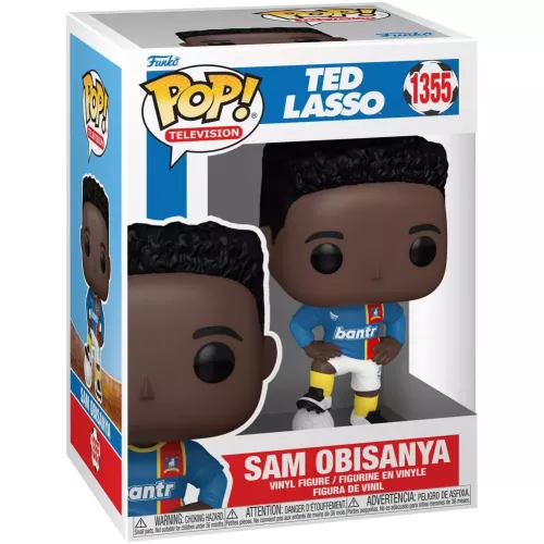 Funko Pop! Sam Obisanya #1355 Ted Lasso Television Box