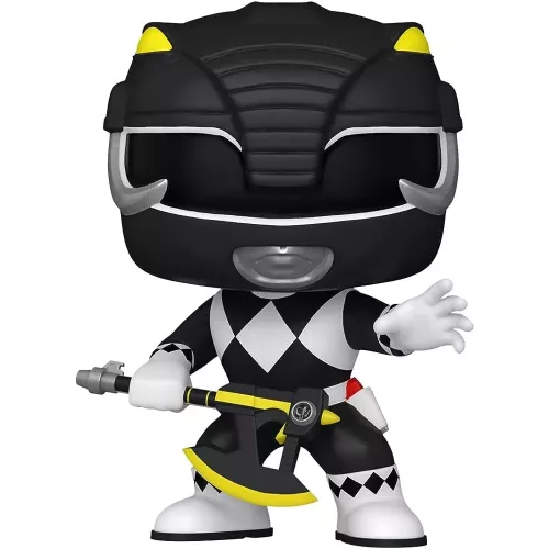 Funko Pop! Black Ranger #1371 with Power Axe Power Rangers