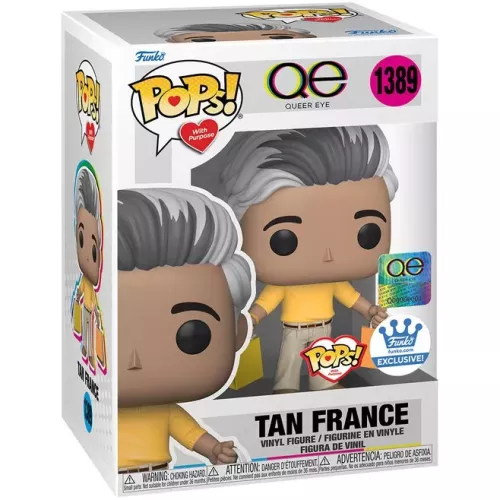 Funko Pop! Tan France #1389 With Purpose QE Queer Eye Box