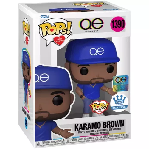 Funko Pop! Karamo Brown #1390 With Purpose QE Queer Eye Box