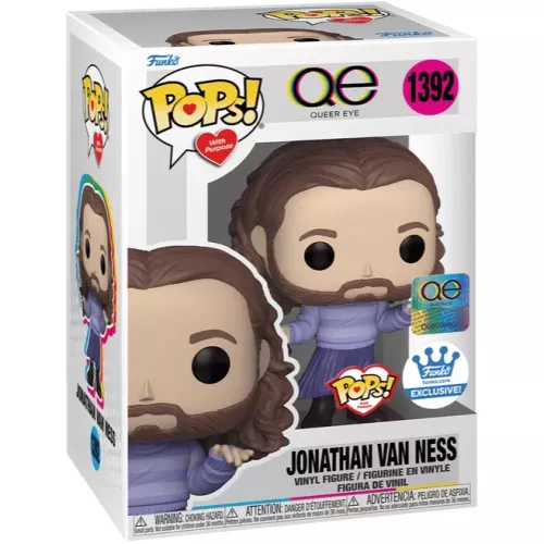 Funko Pop! Jonathan Van Ness #1392 With Purpose QE Queer Eye Box