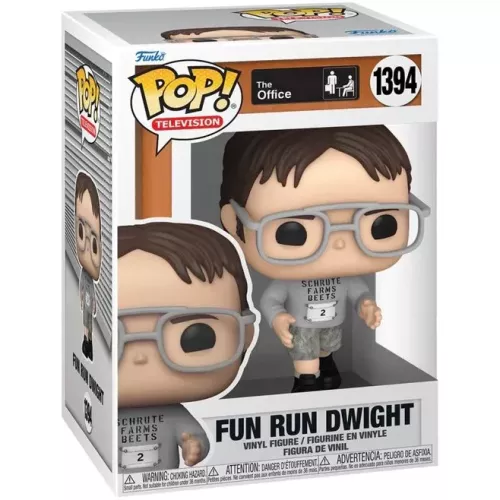 Funko Pop! Fun Run Dwight #1394 The Office Television Box