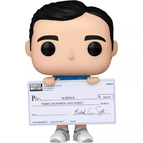 Funko Pop! Michael with Check #1395 The Office Television