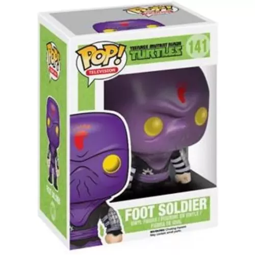 Funko Pop! Foot Soldier #141 Nickelodeon Teenage Mutant Ninja Turtles Box