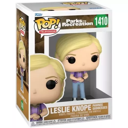 Funko Pop! Leslie Knope Pawnee Goddesses #1410 Parks and Recreation Box
