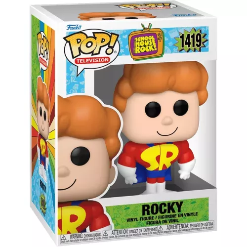 Funko Pop! Rocky #1419 Schoolhouse Rock! Television Box