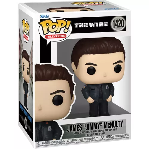 Funko Pop! James "Jimmy" McNulty #1420 The Wire Television Box