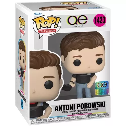 Funko Pop! Antoni Porowski #1423 Frying Pan QE Queer Eye Box