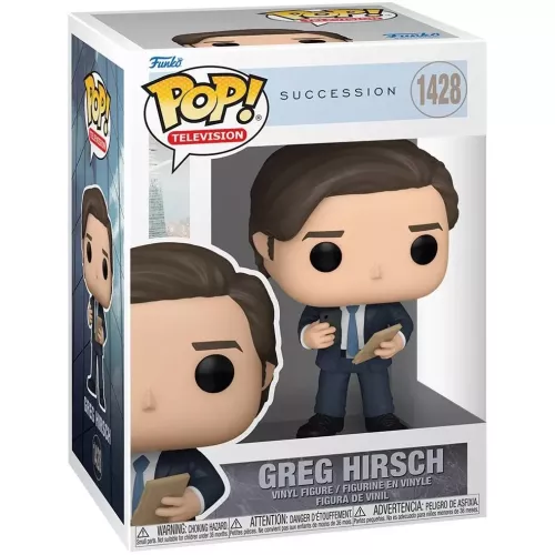 Funko Pop! Greg Hirsch #1428 Succession Television Box