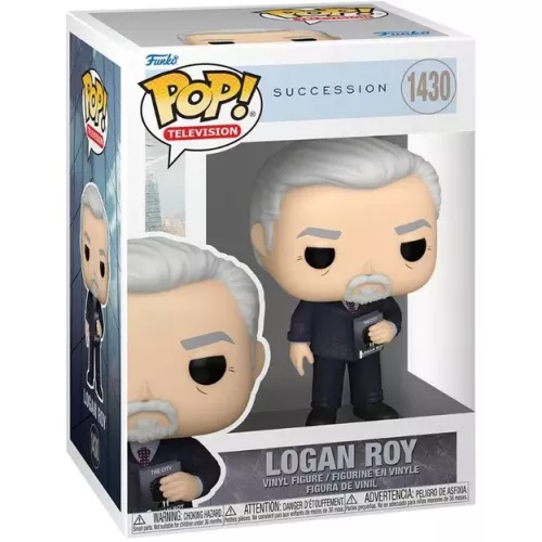 Funko Pop! Logan Roy #1430 Succession Television Vinyl Figure Box