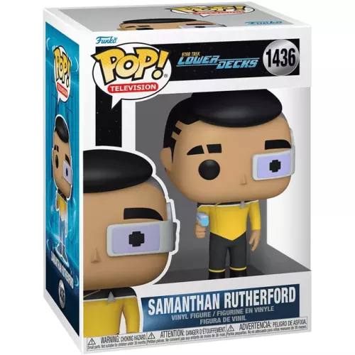 Funko Pop! Samanthan Rutherford #1436 Star Trek Lower Decks Box