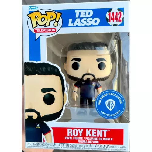 Funko Pop! Roy Kent #1442 Ted Lasso Television Vinyl Figure Box