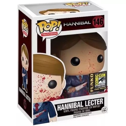 Funko Pop! Hannibal Lecter #146 Bloody Television Vinyl Figure Box