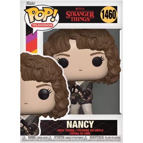 Funko Pop! Nancy #1460 with Shotgun Netflix Stranger Things Box