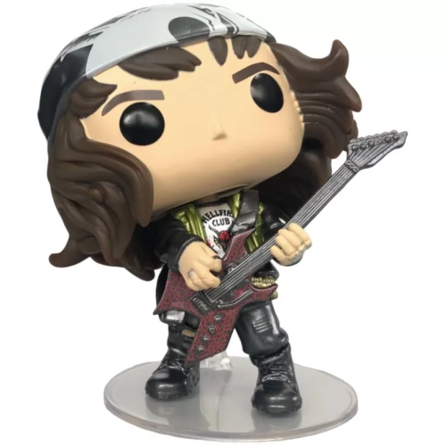 Funko Pop! Eddie #1462 with Guitar Metallic Netflix Stranger Things