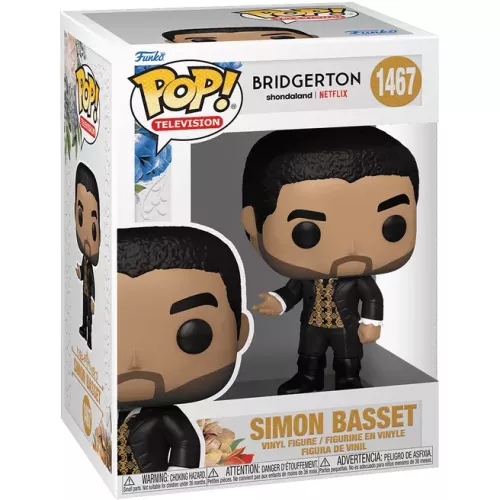 Funko Pop! Simon Basset #1467 Bridgerton Shondaland Netflix Box