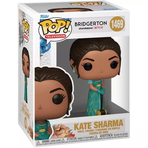 Funko Pop! Kate Sharma #1469 Bridgerton Shondaland Netflix Box