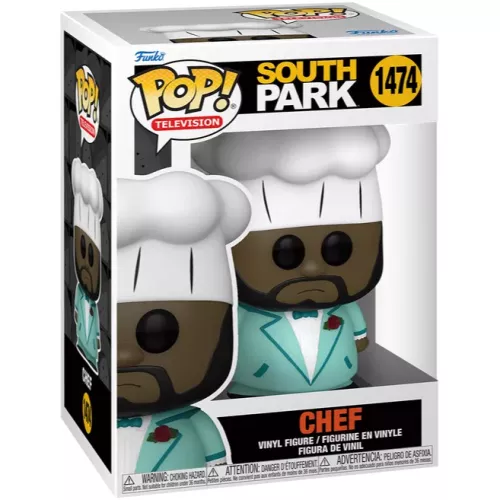 Funko Pop! Chef #1474 in Suit South Park Television Box