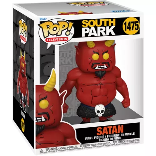 Funko Pop! Satan #1475 6 Inch South Park Television Box
