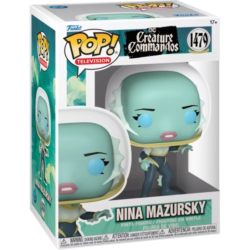 Funko Pop! Nina Mazursky #1479 DC Creature Commandos Box