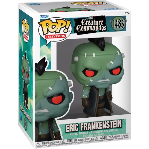 Funko Pop! Eric Frankenstein #1483 DC Creature Commandos Box