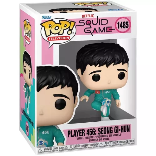Funko Pop! Player 456: Seong Gi-hun #1485 Netflix Squid Game Box