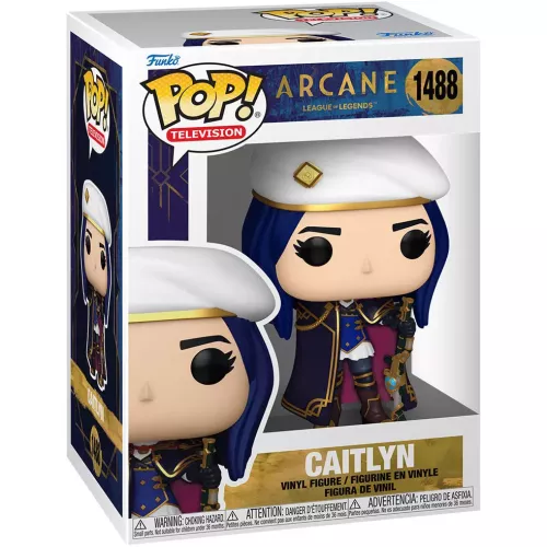 Funko Pop! Caitlyn #1488 Kiramman Arcane League of Legends Box
